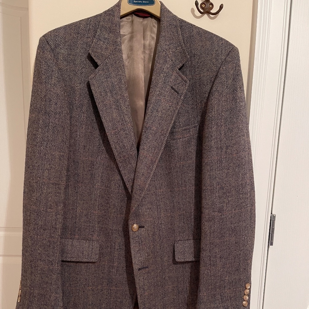 Hart Schaffner & Marx Wool Jacket Size 46R